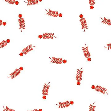 Pattern china chinese firecracker cartoon vector イラスト素材