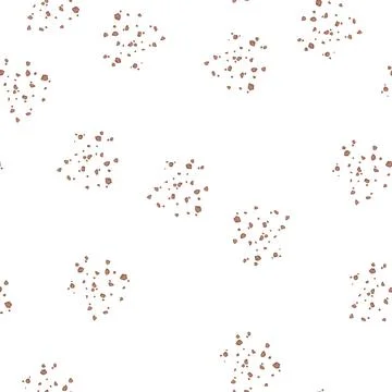 Pattern chocolate cookie crumb cartoon vector Stock Illustration