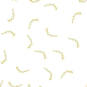 Pattern christmas garland string lights celebrating holiday season Ilustración de archivo