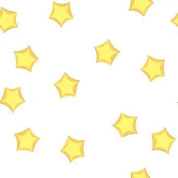 Pattern christmas star cartoon vector Stockillustratie