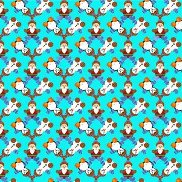 Pattern christmas vektor Stock Illustration