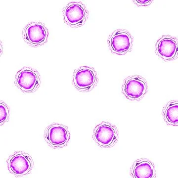 Pattern circle electric orb cartoon vector Stock Illustration