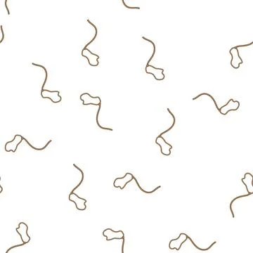 Pattern circle lasso cartoon vector 스톡 일러스트