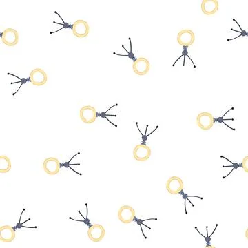 Pattern circle light ring cartoon vector 스톡 일러스트