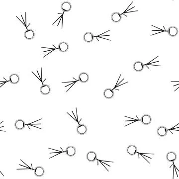 Pattern circle light ring cartoon vector Stock Illustration