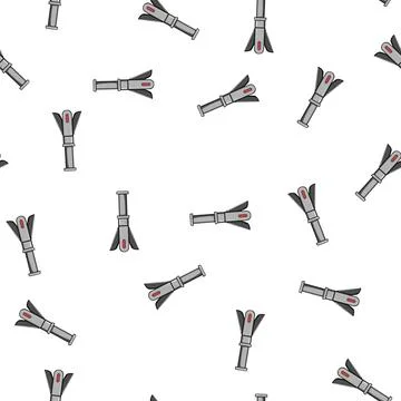 Pattern circle phone tripod cartoon vector Illustrazione stock