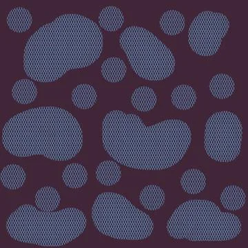 Pattern, circle, seamless, vector, illustration, design, wallpaper, retro, art,  Illustrazione stock