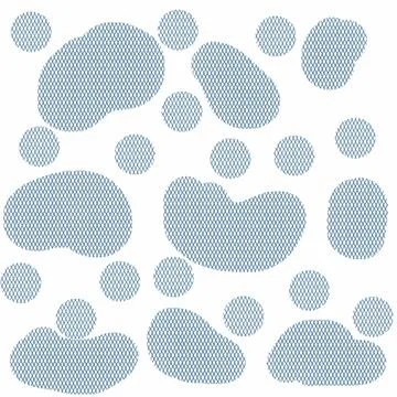 Pattern, circle, seamless, vector, illustration, design, wallpaper, retro, art,  Stock Illustration