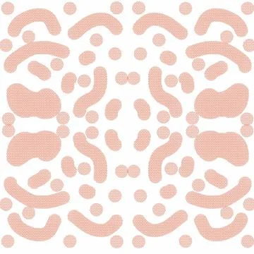 Pattern, circle, seamless, vector, illustration, design, wallpaper, retro, art,  Illustrazione stock