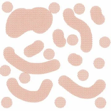 Pattern, circle, seamless, vector, illustration, design, wallpaper, retro, art,  Stock Illustration