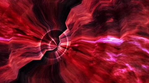 Pattern of circles with the effect of wave ripple displacement animation Video stock 160157788