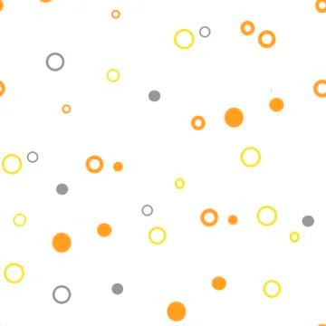 Pattern circles rings in stylish style. Abstract vector background. Illustrazione stock