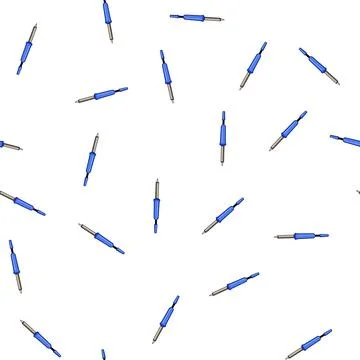 Pattern circuit soldering iron cartoon vector Illustrazione stock