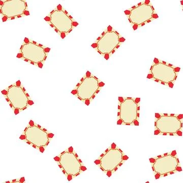 Pattern Circus vintage striped frame template background Stockillustratie