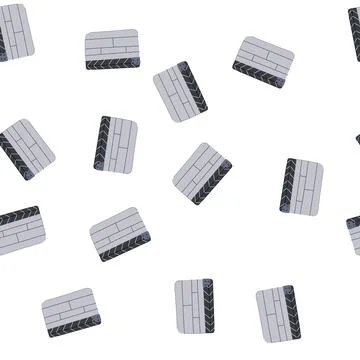 Pattern clapper clapperboard cartoon vector Stock Illustration