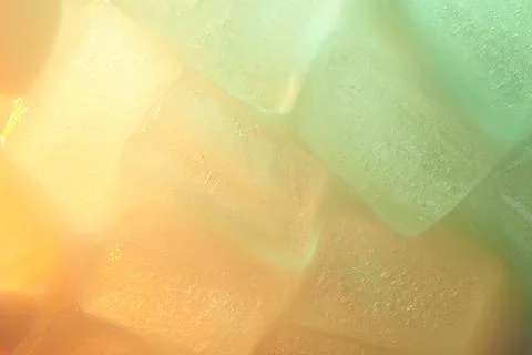 Pattern of clean ice cubes Foto stock