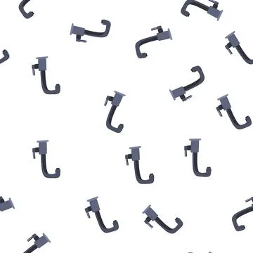 Pattern clean kitchen faucet cartoon vector Stock Illustration