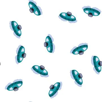 Pattern clean window glass cleaning cartoon vector Stock Illustration