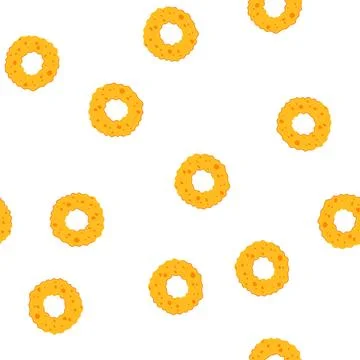 Pattern cleaning yellow sponge cartoon vector Stock Illustration