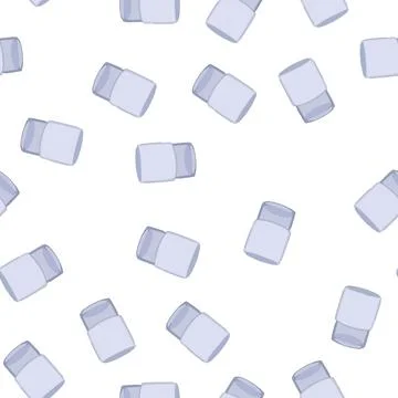 Pattern clear glass cup cartoon vector Illustrazione stock