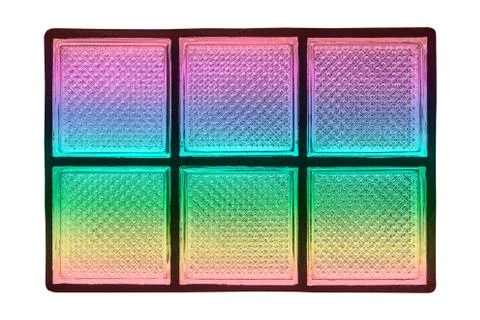 Pattern of clear white Glass wall surface texture, Backgrounds Illustrazione stock