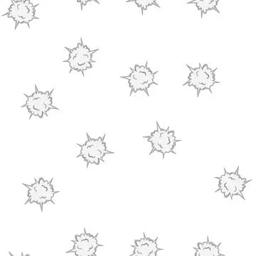 Pattern climate dust burst cartoon vector Illustrazione stock