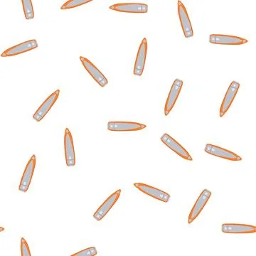 Pattern clip nail clippers cartoon vector Illustrazione stock
