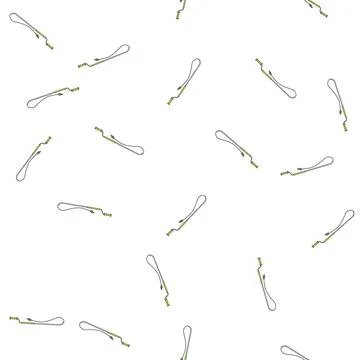 Pattern clog drain snake cartoon vector Stock Illustration