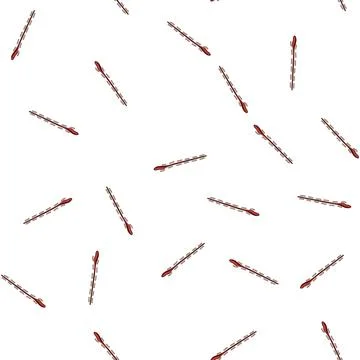 Pattern closure suture cartoon vector Stock Illustration