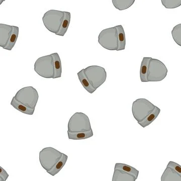 Pattern clothes beanie color icon vector イラスト素材