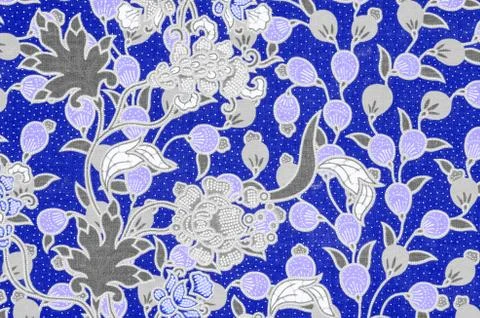 Pattern clothes include batik Foto stock