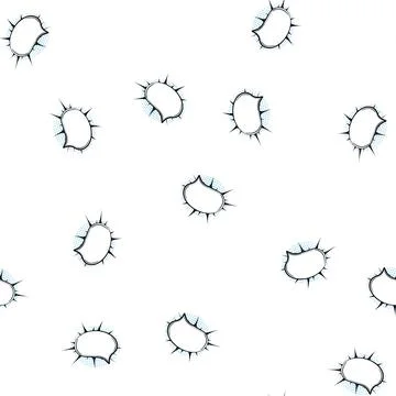 Pattern cloud comic speech bubble cartoon vector 库存插图