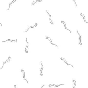 Pattern cloud plane smoke trail cartoon vector Illustrazione stock