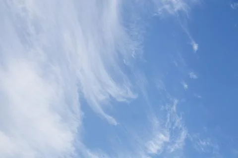 Pattern of clouds in the sky Stock Photos