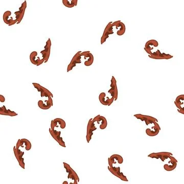 Pattern cocoa chocolate splash cartoon vector イラスト素材