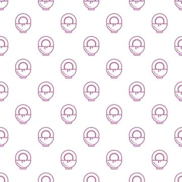 Pattern with coconut and milk for cosmetics. Stock Illustration