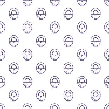 Pattern with coconut and milk for cosmetics. Stock Illustration