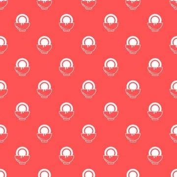 Pattern with coconut and milk for cosmetics. Illustrazione stock