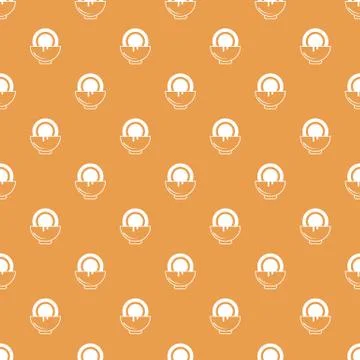 Pattern with coconut and milk for cosmetics. Stock Illustration