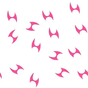 Pattern coding y2k shape cartoon vector Illustrazione stock