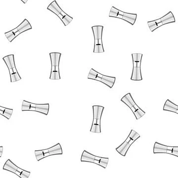 Pattern coffee spice grinder cartoon vector Stock Illustration