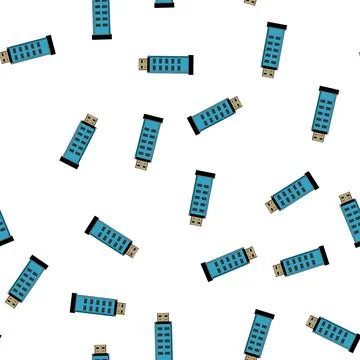 Pattern coin crypto wallet cartoon vector Stock Illustration