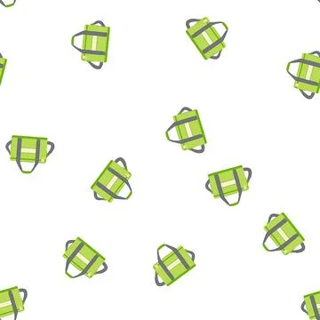 Pattern cold cooler box cartoon vector 库存插图