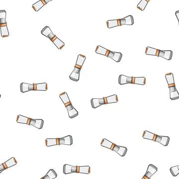 Pattern cold ice drip coffee cartoon vector イラスト素材
