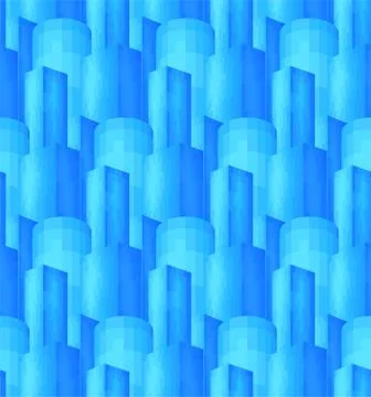 Pattern with cold ice kernels Stock Illustration