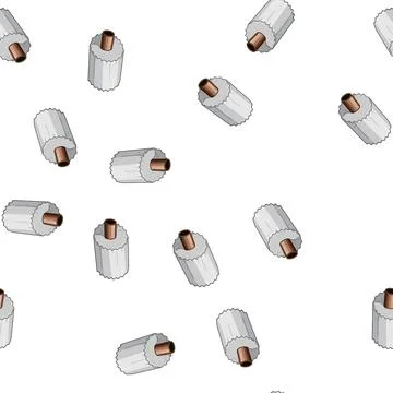 Pattern cold pipe insulation cartoon vector Stock Illustration