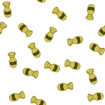 Pattern cold ski mask cartoon vector 스톡 일러스트