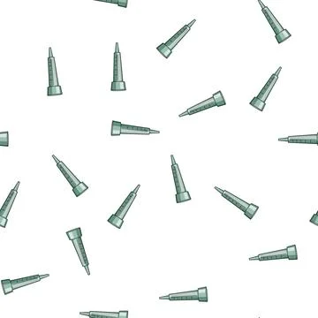 Pattern collection rain gauge cartoon vector Stock Illustration
