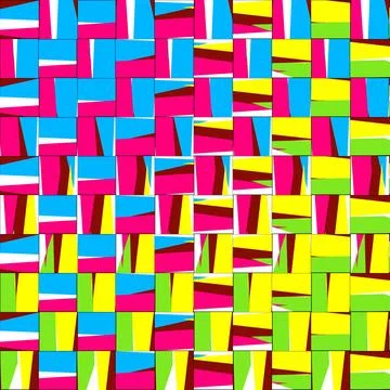 Pattern of colored cubes pattern of colored cubes Copyright: xZoonar.com/w... 스톡 사진