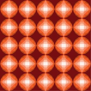 Pattern of colored gemstones. Stock Illustration